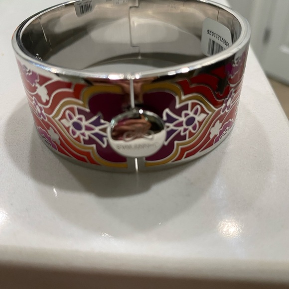 Johnny Was Red Saba Hinged Bracelet - Picture 6 of 9